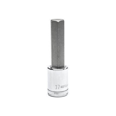 KDT82576 image(0) - 1/2" Drive Mid Length Hex Bit Metric Socket 17mm