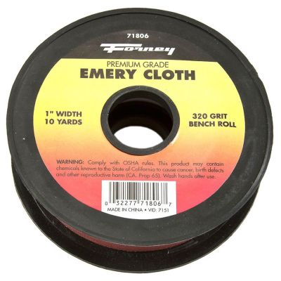 FOR71806 image(0) - Forney Industries Emery Cloth Bench Roll, 320 Grit