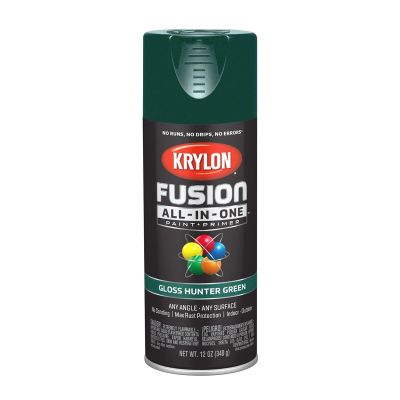 DUP2789 image(0) - Krylon Gloss Hunter Green 12 oz.