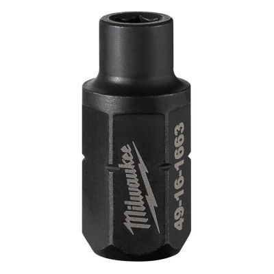 MLW49-16-1663 image(0) - Milwaukee Tool INSIDER Box Ratchet 1/4" Hex Adapter