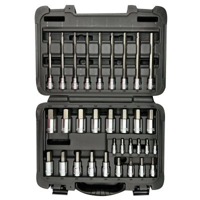 VIMHMMS32 image(0) - VIM Tools 32 Piece Elite Hex Metric Master Driver Set - S2 Steel