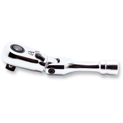 KKN3726ZSB image(0) - Ko-ken USA 3/8" Sq.Dr. Ratchet Handle 72 teeth Short, Flexible Head Length 100mm Quick Release Z-series