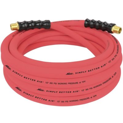 MILULR122512 image(0) - Milton Industries 1/2" x 25' Ultra Lightweight Rubber Hose (w/ 1/2" NPT ends)