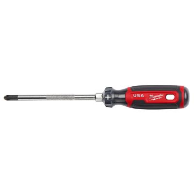 MLWMT203 image(0) - Milwaukee Tool #3 Phillips 6" Cushion Grip Screwdriver (USA)