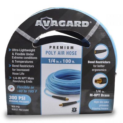 BLBAVGPU14100 image(0) - BluBird Avagard Poly Air Hose Assembly 1/4" x 100'