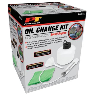 WLMW4075 image(0) - Wilmar Corp. / Performance Tool Small Engine Oil Change Kit