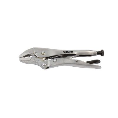 SUNLP7C image(0) - Sunex 7 in. Curved Jaw Locking Pliers