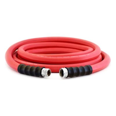 BLBAVGW1215-WD image(0) - BluBird Avagard 1/2" Contractor Grade Hot and Cold Rubber Water Hose with 3/4" GHT Brass Fittings - 15 Feet