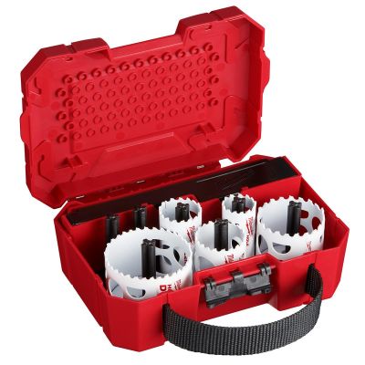 MLW49-22-4009 image(0) - Milwaukee Tool HOLE DOZER  Large Diameter Hole Saw Kit - 9PC