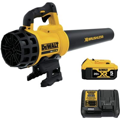 DWTDCBL722P1 image(0) - DeWalt 20V MAX XR Brushless Cordless Handheld Blower Kit (5.0AH)