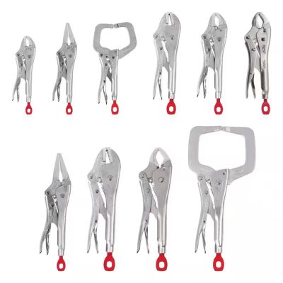 MLW48-22-3690 image(0) - Milwaukee Tool 10 Pc. Torque Lock Locking Pliers Kit