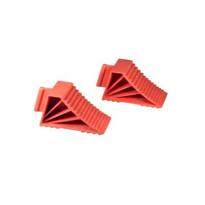 ERN980 image(0) - Ernst Mfg. Shop Chocks - 2 Pack - Red