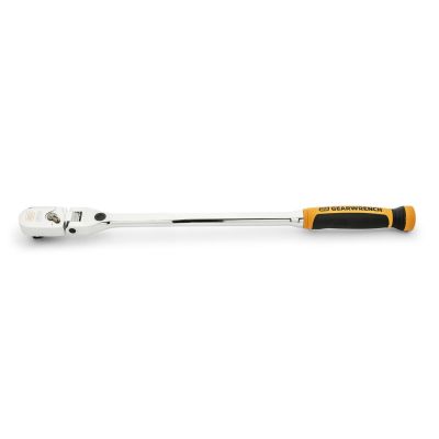 KDT81375 image(0) - 1/2" Drive 120XP Dual Material Handle Locking Flex Head Ratchet