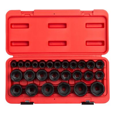 SUN2645 image(0) - Sunex 26-Piece 1/2 in. Drive Metric Impact