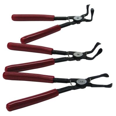 SES819KIT image(0) - SE Tools 3 Piece Push Pin Plier Set