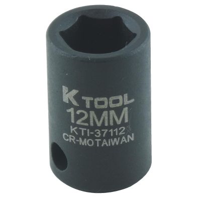 KTI37112 image(0) - K Tool International SOC 12MM 3/8D IMP 6PT