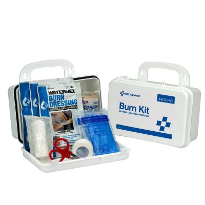 FAO440-O-FAO image(0) - First Aid Only Burn Care Kit Plastic Case