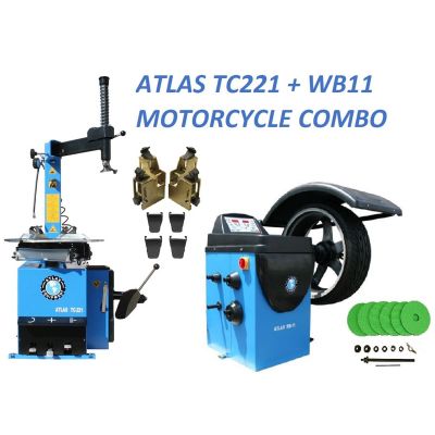 ATETCWB-MC-COMBO1 image(0) - Atlas Equipment TC221 + WB11 Motorcycle Combo (WILL CALL)