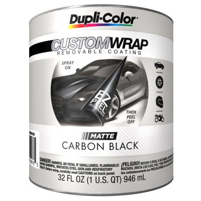 DUPCWBQ794 image(0) - Krylon Custom Wrap, Carbon Black