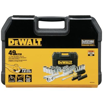 DWTDWMT75049 image(0) - DeWalt 192PC DEWALT MECHANICS HANDTOOL SET