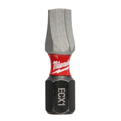 MLW48-32-4144 image(0) - Milwaukee Tool SHOCKWAVE 2" Impact ECX 1 Power Bits (25PK)