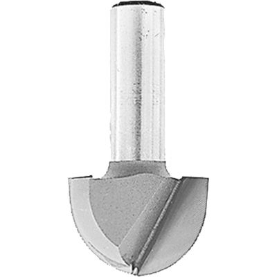 MAK733008-8A image(0) - Makita 5/8" Core Box, 2 Flute, C.T. Router Bit, 1/4" Shank, 7/16" Cut