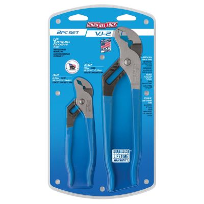 CHAVJ-2 image(0) - Channellock 2PC V Jaw Plier Display [412/432]