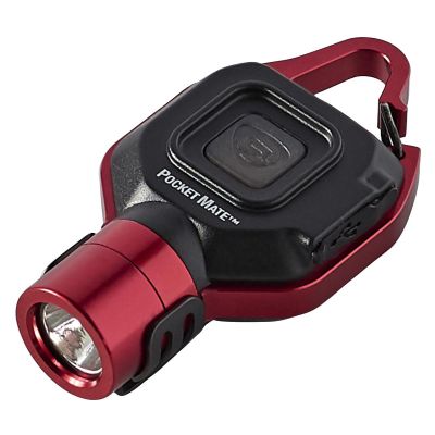 STL73301 image(0) - Streamlight Pocket Mate USB Rechargeable Ultra-Compact Keychain Light - Red