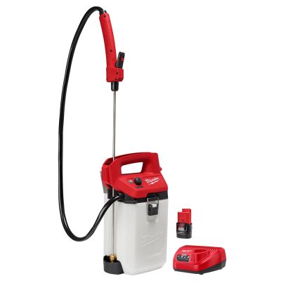 MLW2528-21G2 image(0) - Milwaukee Tool M12 2 Gallon Handheld Sprayer Kit