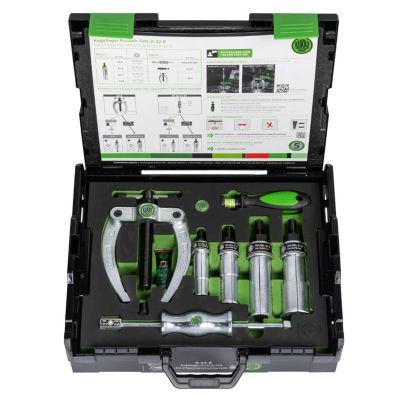 KQTK-22-B image(0) - Kukko Quality Tools Internal Bearing Extractor Set with Counterstay and Slide Hammer