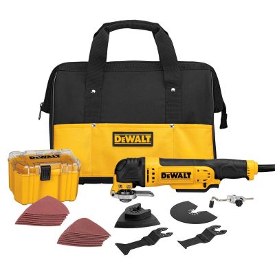 DWTDWE315K image(0) - DeWalt Oscillating Cutting and Sanding Multi Tool