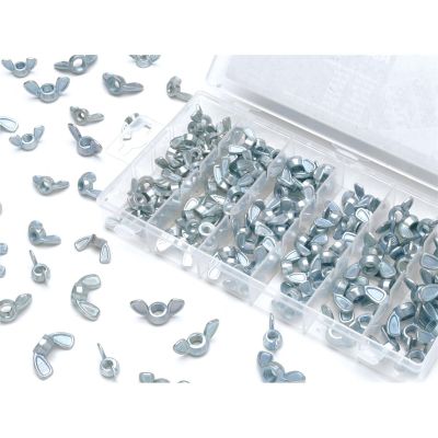 WLMW5219 image(0) - Wilmar Corp. / Performance Tool 150 PC WING NUT HARDWARE KIT