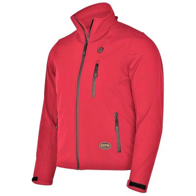 SRWV1210290U-L image(0) - Pioneer Pioneer - Heated Softshell Jacket - Red - Size Large