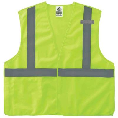 ERG21071 image(0) - Ergodyne 8215BA XS Lime Type R Class 2 Breakaway Mesh Vest