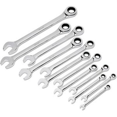 TIT17355 image(0) - TITAN WRE SET COMB MET RATCHETING 12PC