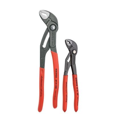 KNP003120V01 image(0) - KNIPEX 2PC COBRA PLIERS SET