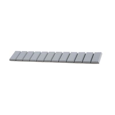 PLO68302 image(0) - StickPro™ Steel Adhesive wheel weights. 0.25 oz segments grouped in 3 oz strips, 30 strips per box, standard adhesive