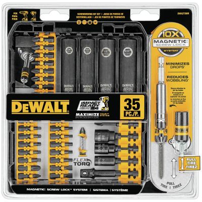 DWTDWA2T35IR image(0) - DeWalt 35-pc Impact Ready 1/4" Hex Shank Si