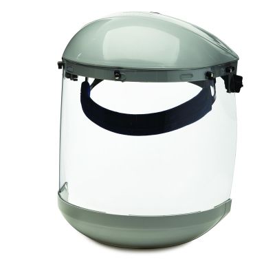 SRWS30310 image(0) - Sellstrom Sellstrom- Face Shield - 303 Series - 8" x 15.5" x 0.40" Window - Clear - Ratcheting Headgear - Dual Crown