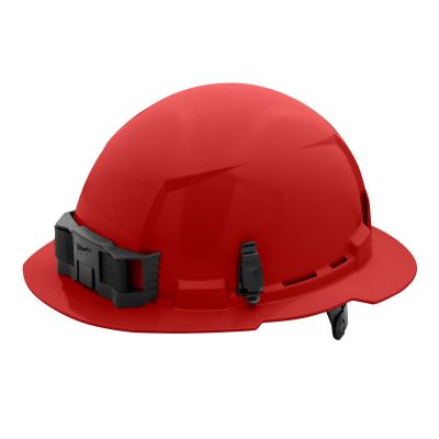 MLW48-73-1129 image(0) - Milwaukee Tool BOLT Red Full Brim Hard Hat w/6pt Ratcheting Suspension (USA) - Type 1, Class E