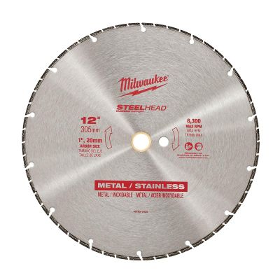 MLW49-93-7835 image(0) - Milwaukee Tool 12" SteelHead Diamond Cut-Off