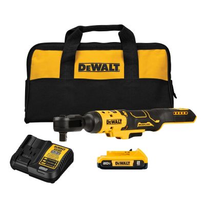 DWTDCF512D1 image(0) - DeWalt ATOMIC COMPACT SERIES™ 20V MAX* Brushless 1/2 in. Ratchet Kit