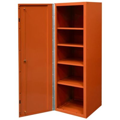 EXTDX192100SLORBK image(0) - Extreme Tools DX 19x 21 Locker 4Shelves, Orange w/BK Handle