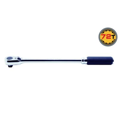 KKN3725Z-280 image(0) - Ko-ken USA Z-Series 3/8" Sq.Dr. Reversible Ratchet, L=280mm (72 Teeth)