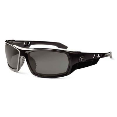 ERG50033 image(0) - Ergodyne ODIN Anti-Fog Smoke Lens Black Safety Glasses