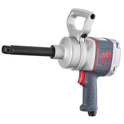 IRT2175MAX-6 image(0) - Ingersoll Rand 1 Inch Air Impact Wrench, 6 Inch Ext Anvil, 2000 ft-lb Torque, Thru-hole Retainer, Pistol