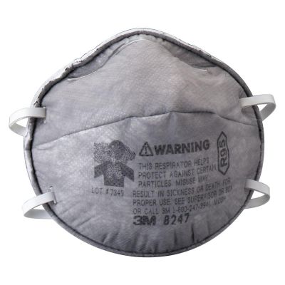 MMM07186 image(0) - 3M Particulate Respirator w/Organic Vapor Relief(BOX)