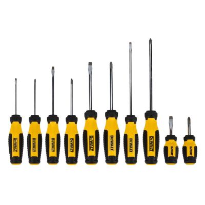 DWTDWHT65201 image(0) - DeWalt Dewalt Fixed Bar Screwdriver Set - 10 Piece