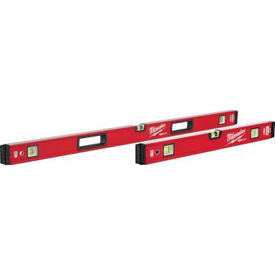 MLWMLBXSM48 image(0) - Milwaukee Tool 24" / 48" REDSTICK Magnetic Box Level Set