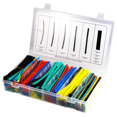 KTI07740 image(0) - K Tool International 235pc. Heat Shrink Tube Assortment for Electrical